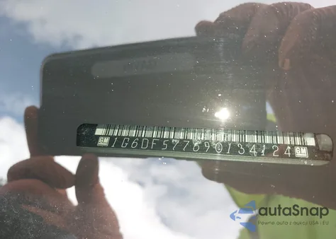 2009 Cadillac Cts Standard from USA, damaged, VIN 1G6DF577690134124